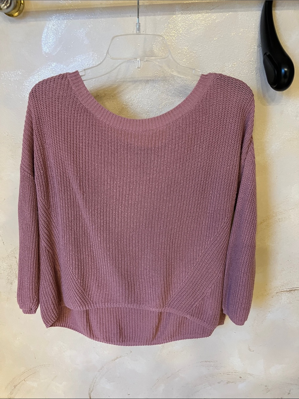 Soft Knit Women's Sweater - Dusty Rose